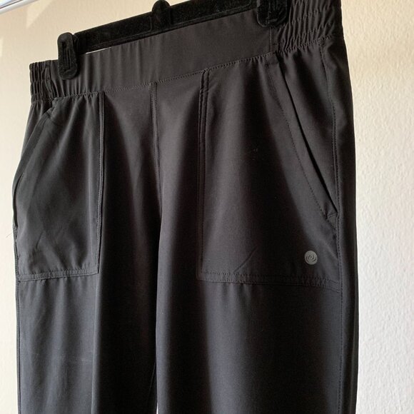 ๐ค Apana Black Wide-Leg Pull-On Yoga Pants โ Travel Comfort & Style! โจ - Picture 2 of 3